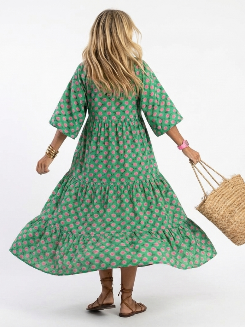Emmera - Luftiges, gestuftes Sommerkleid