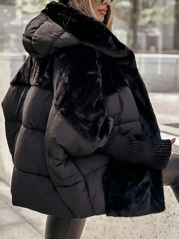 Audra - Wattierte Winterjacke mit Kapuze