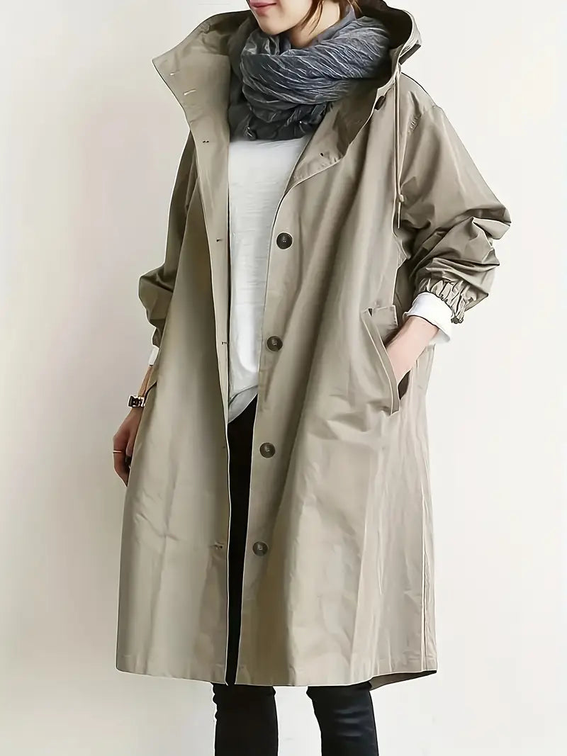 Lyonesse - Wasserabweisender Oversize-Trenchcoat