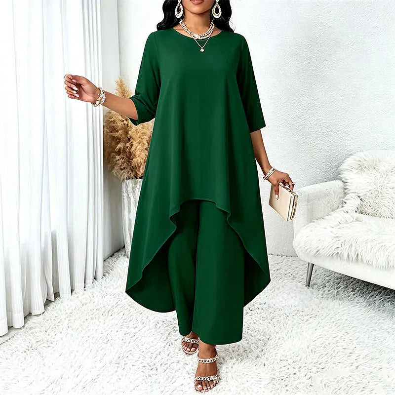 Laurivelle - Soft-Touch-Maxikleid in großen Größen
