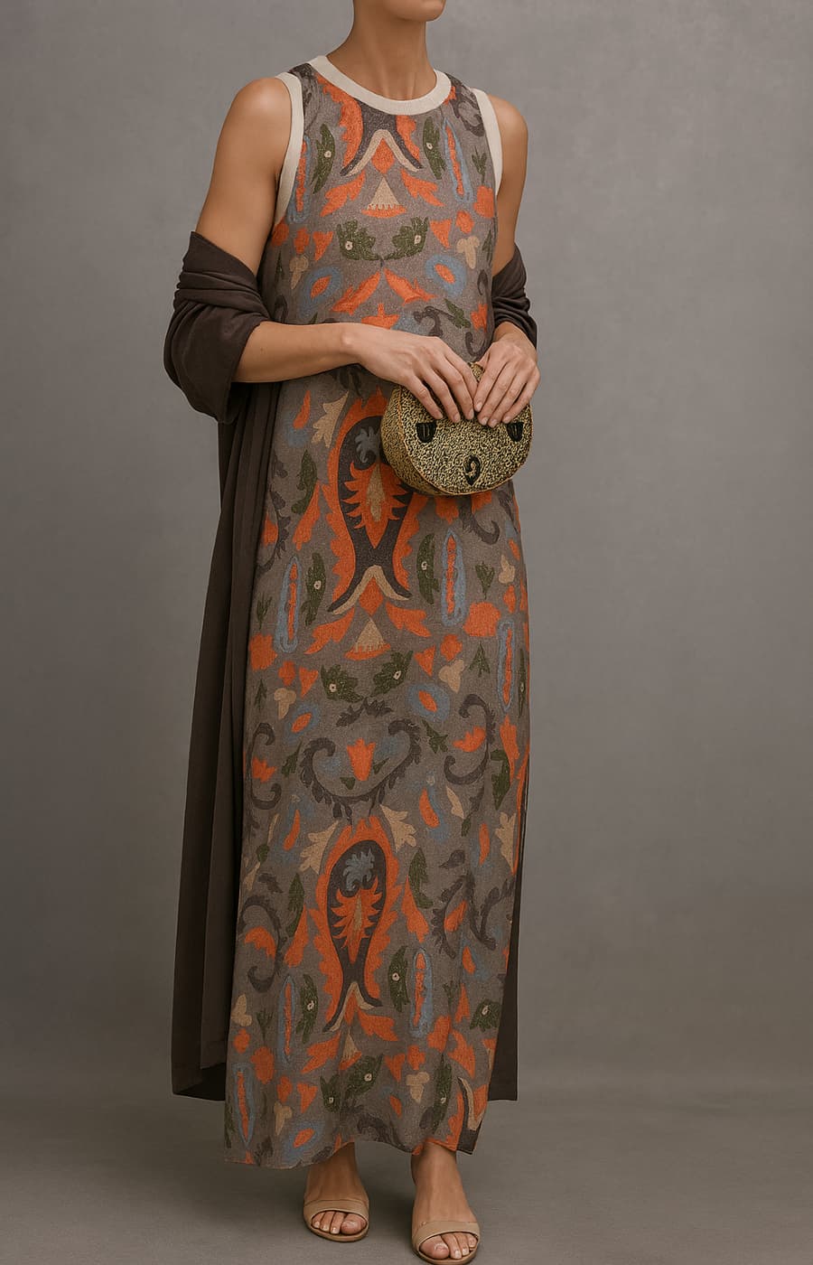 Arlisse - Premium-Zweiteiler: Kleid & Weste