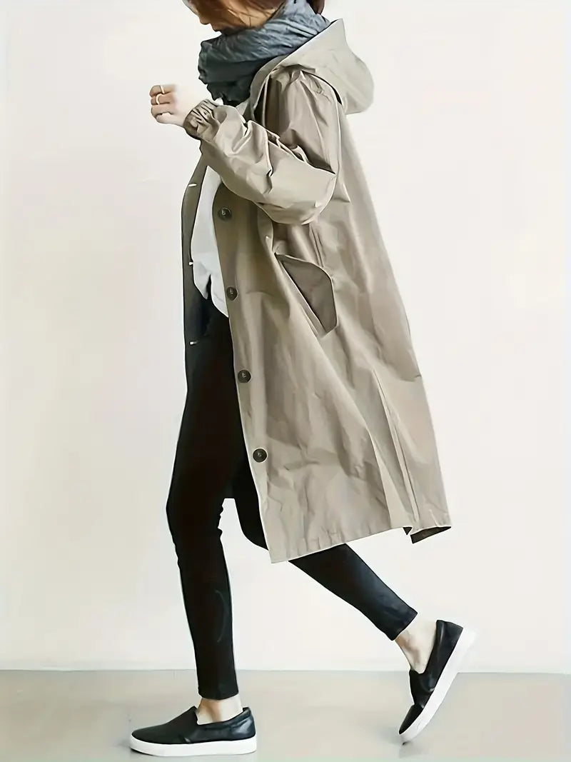 Lyonesse - Wasserabweisender Oversize-Trenchcoat