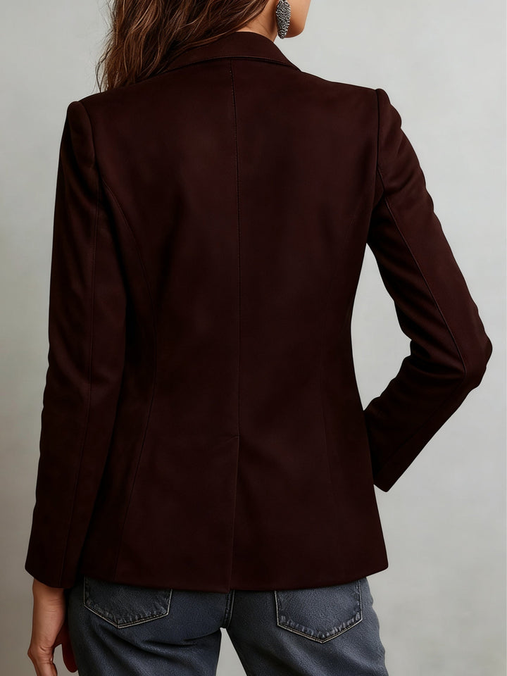 Mirevalle - Maßgeschneiderter Wildleder-Blazer im Vintage-Stil