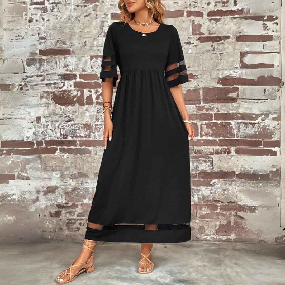 Acadia - Soft-Touch-Maxikleid