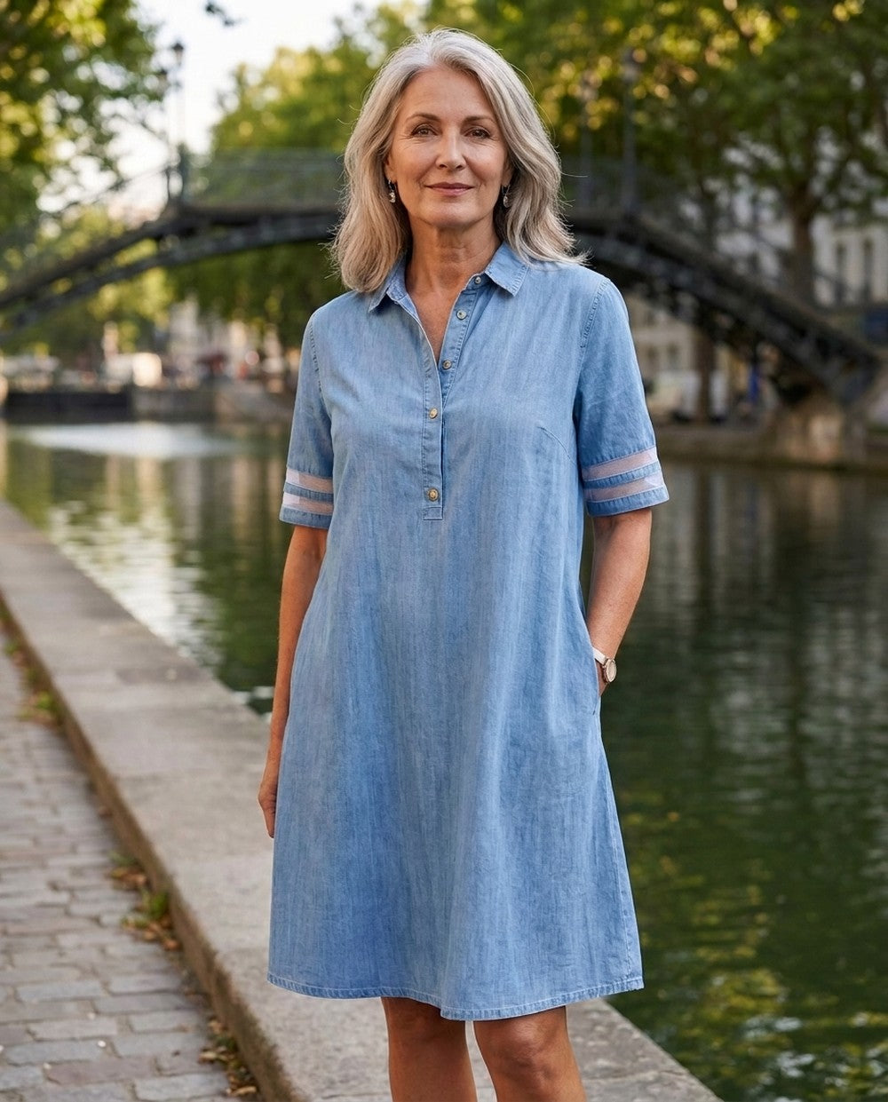 Corinna - Leichtes A-Linien-Kleid