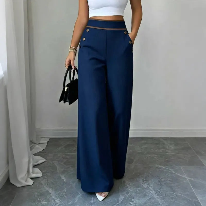 Oriessa - Hoch taillierte Matrosenhose