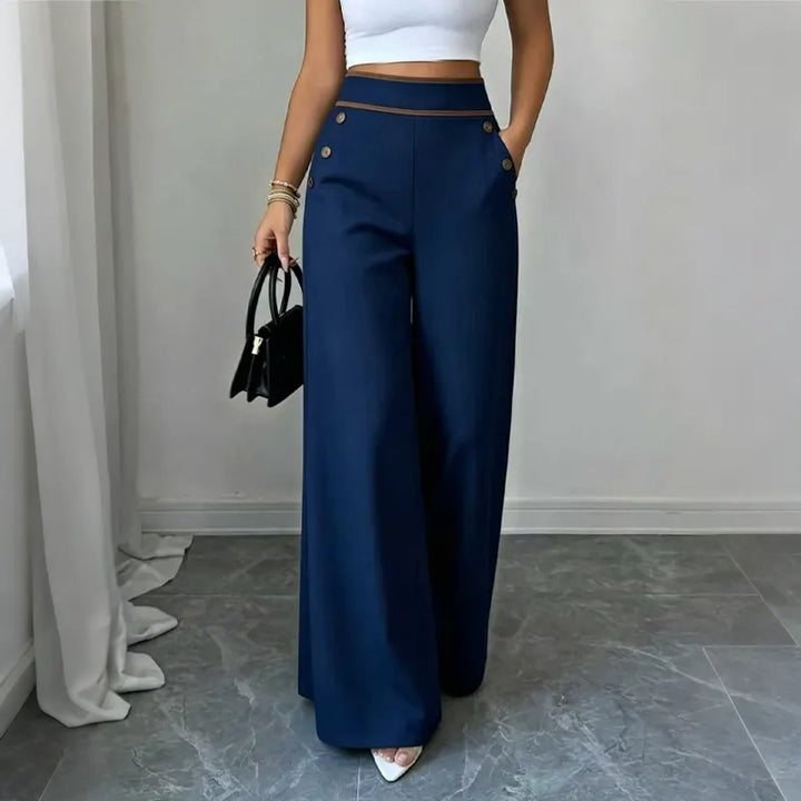 Oriessa - Hoch taillierte Matrosenhose