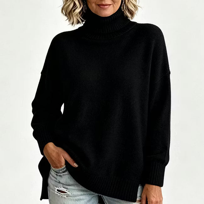 Bettina - Legerer Langarm-Strickpullover