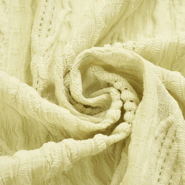 Delienne - Soft-Touch Ajour-Strickjacke