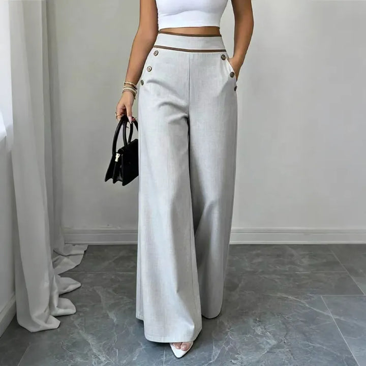 Oriessa - Hoch taillierte Matrosenhose
