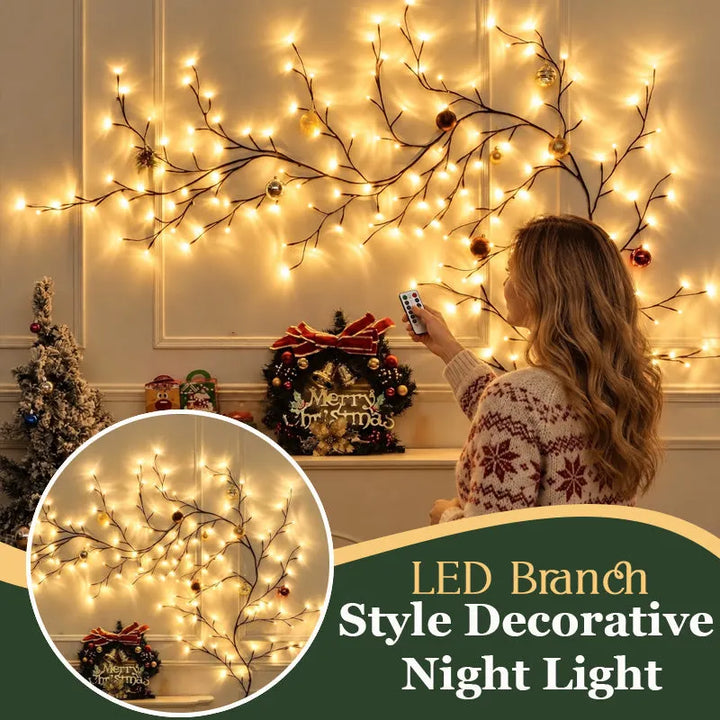 Aster - Stimmungsvolles LED-Zweig-Nachtlicht