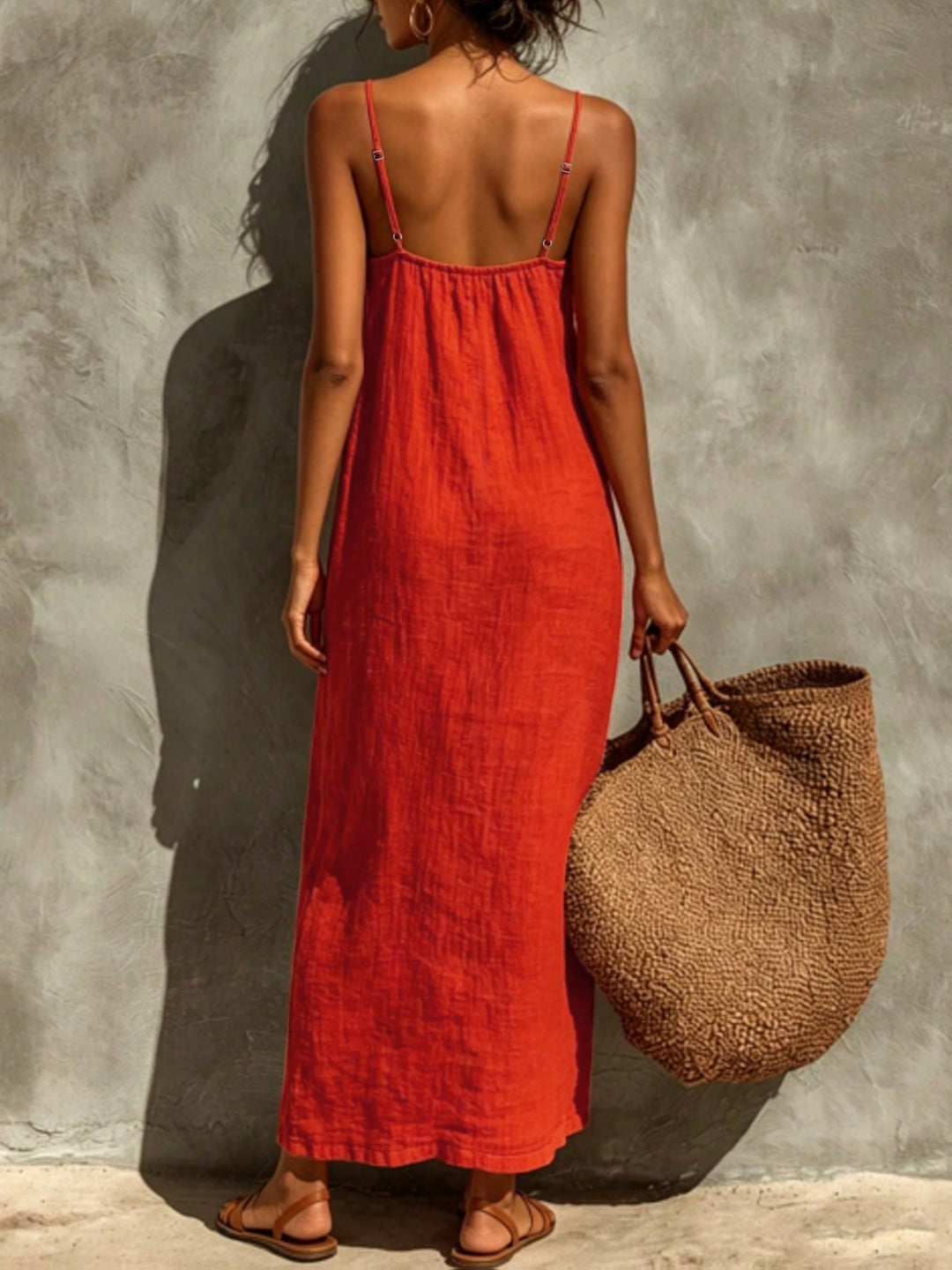Ismeralda - Leichtes Maxikleid mit Trägern
