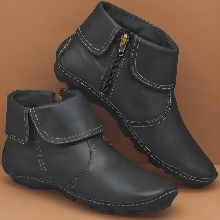 Winona - faltbare Lederstiefeletten
