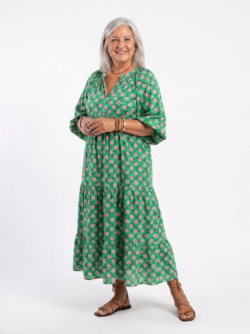 Emmera - Luftiges, gestuftes Sommerkleid