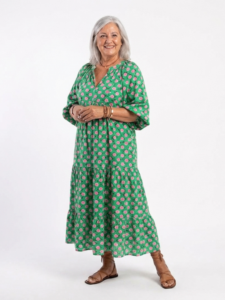 Emmera - Luftiges, gestuftes Sommerkleid
