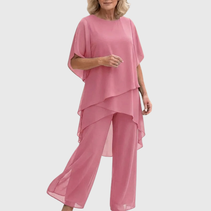 Elysanne - Luftiges zweiteiliges Kleid-Set