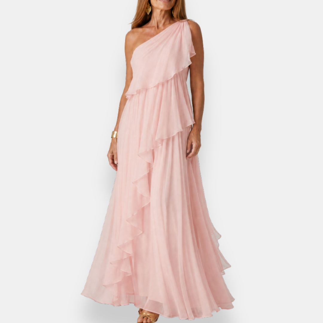 Heloisia - Luxuriöses One-Shoulder-Abendkleid