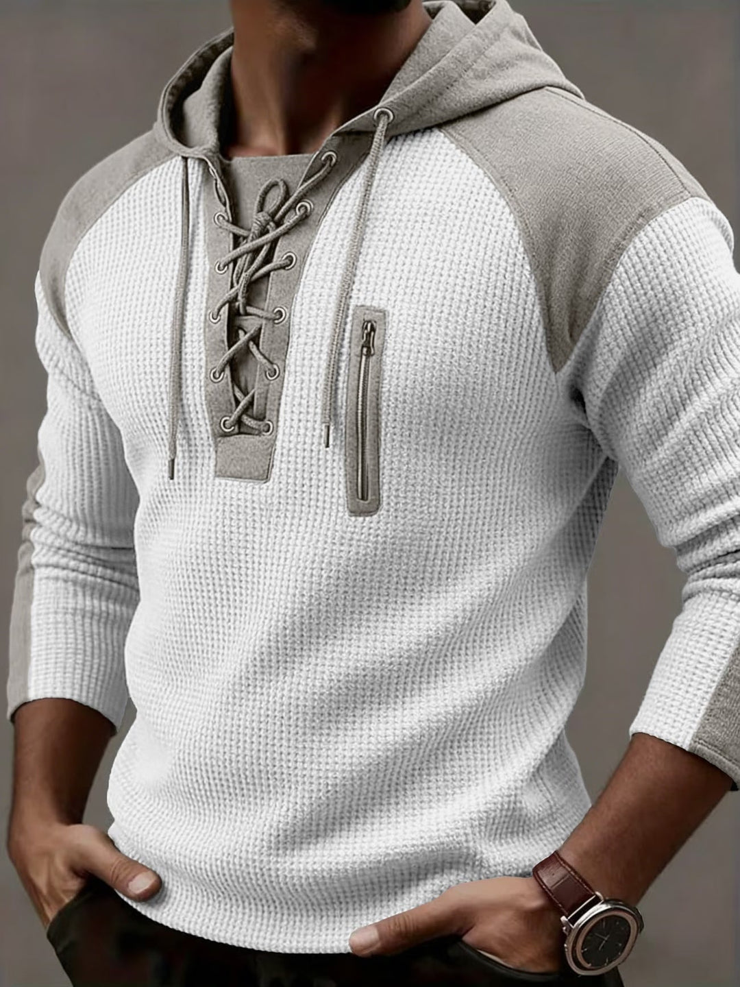 Ashcombe - Gemütlicher Rippstrick-Hoodie