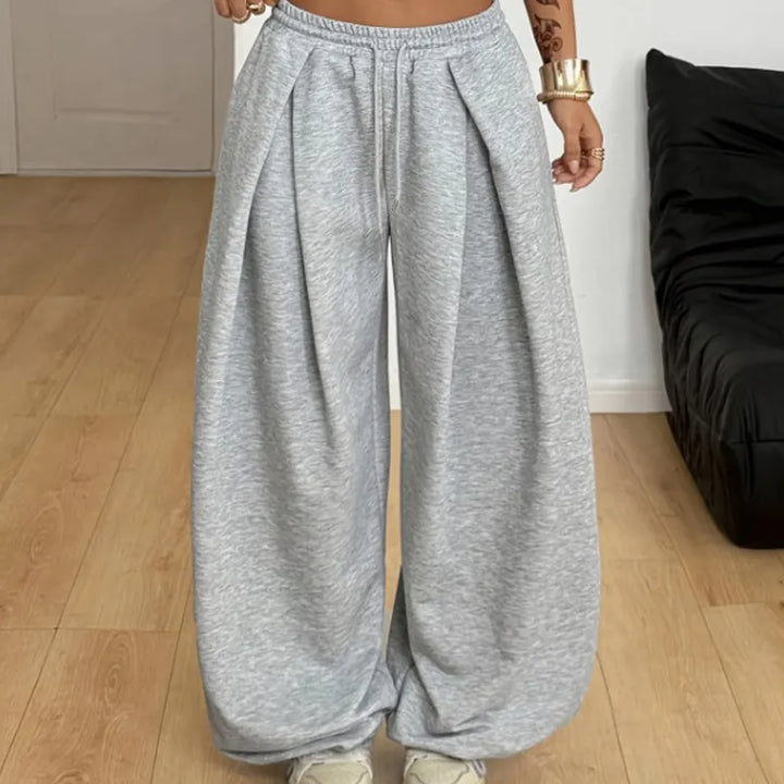 Annis - lässige Wide-Leg-Hose mit Kordelzug