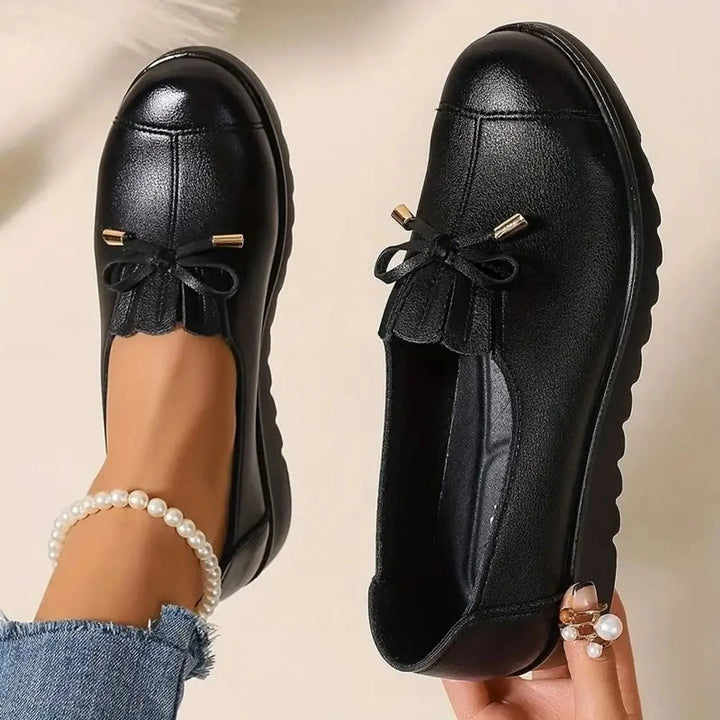 Kyla - Gepolsterte Plateau-Loafer