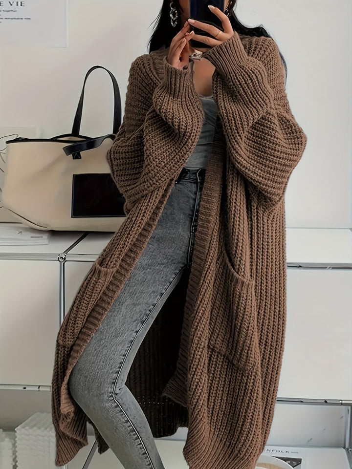 Rosalienne - Weicher Longline-Cardigan