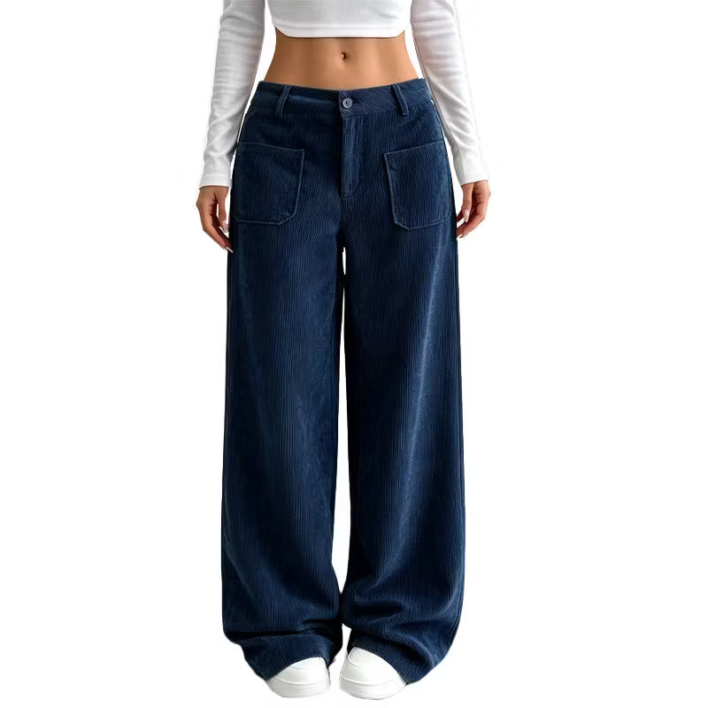 Eithne - Weite Soft-Touch-Hose