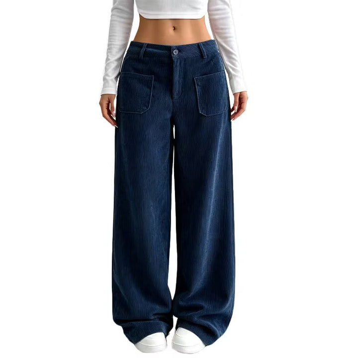 Eithne - Weite Soft-Touch-Hose