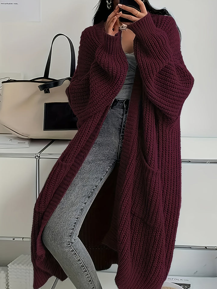 Rosalienne - Weicher Longline-Cardigan
