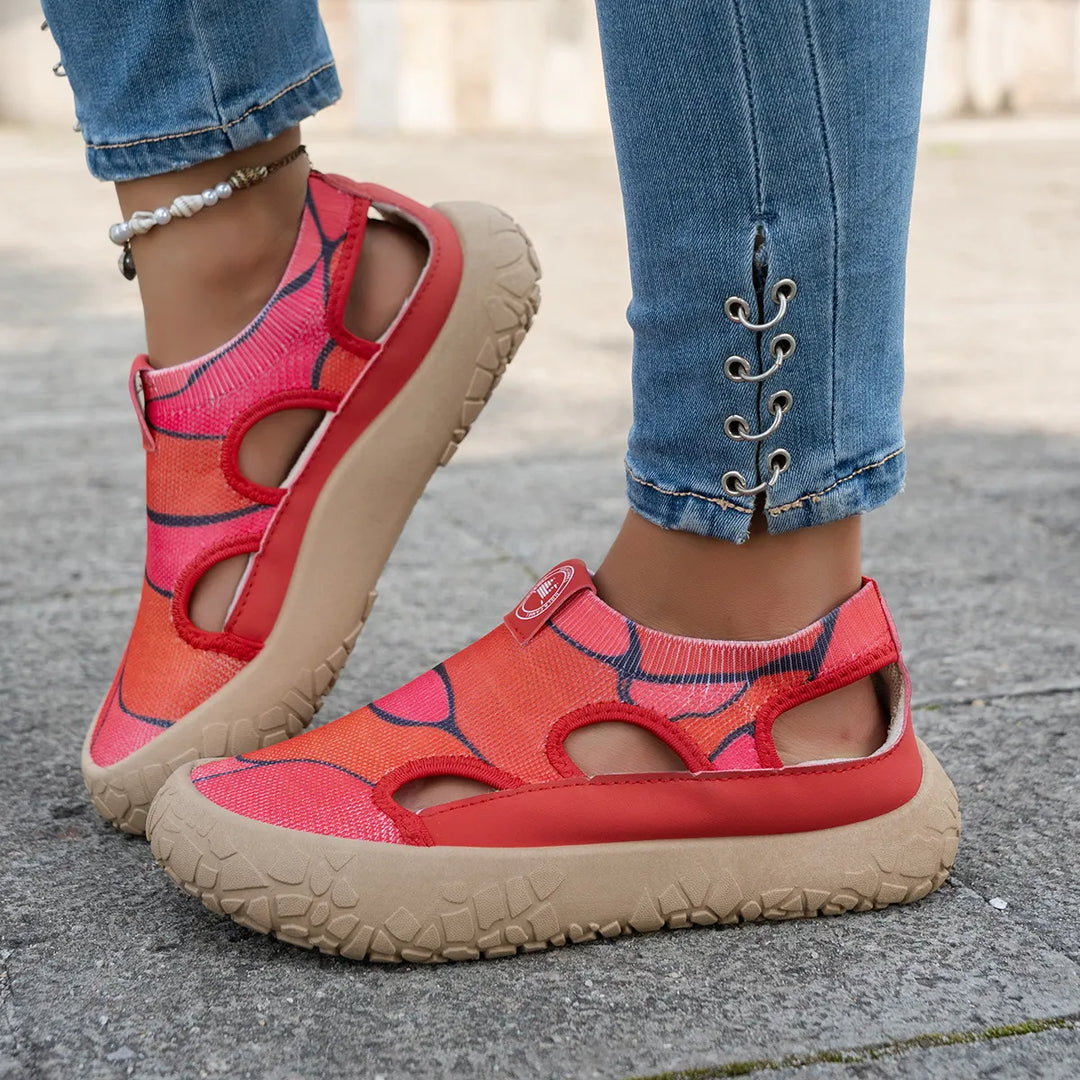 Maelina - Gepolsterte orthopädische Walking-Sneaker