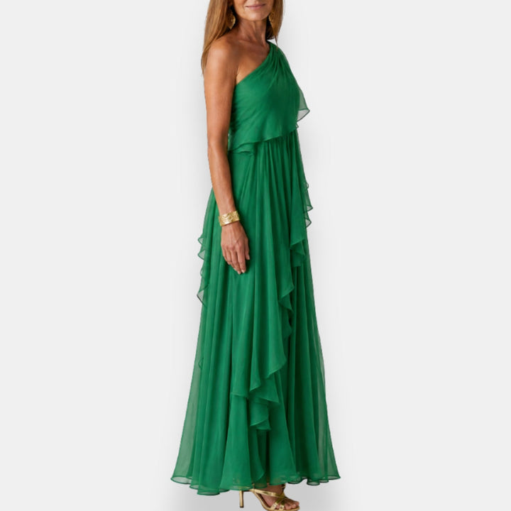 Heloisia - Luxuriöses One-Shoulder-Abendkleid
