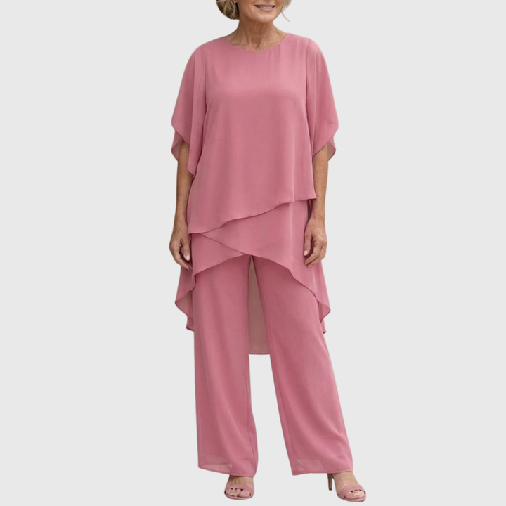 Elysanne - Luftiges zweiteiliges Kleid-Set