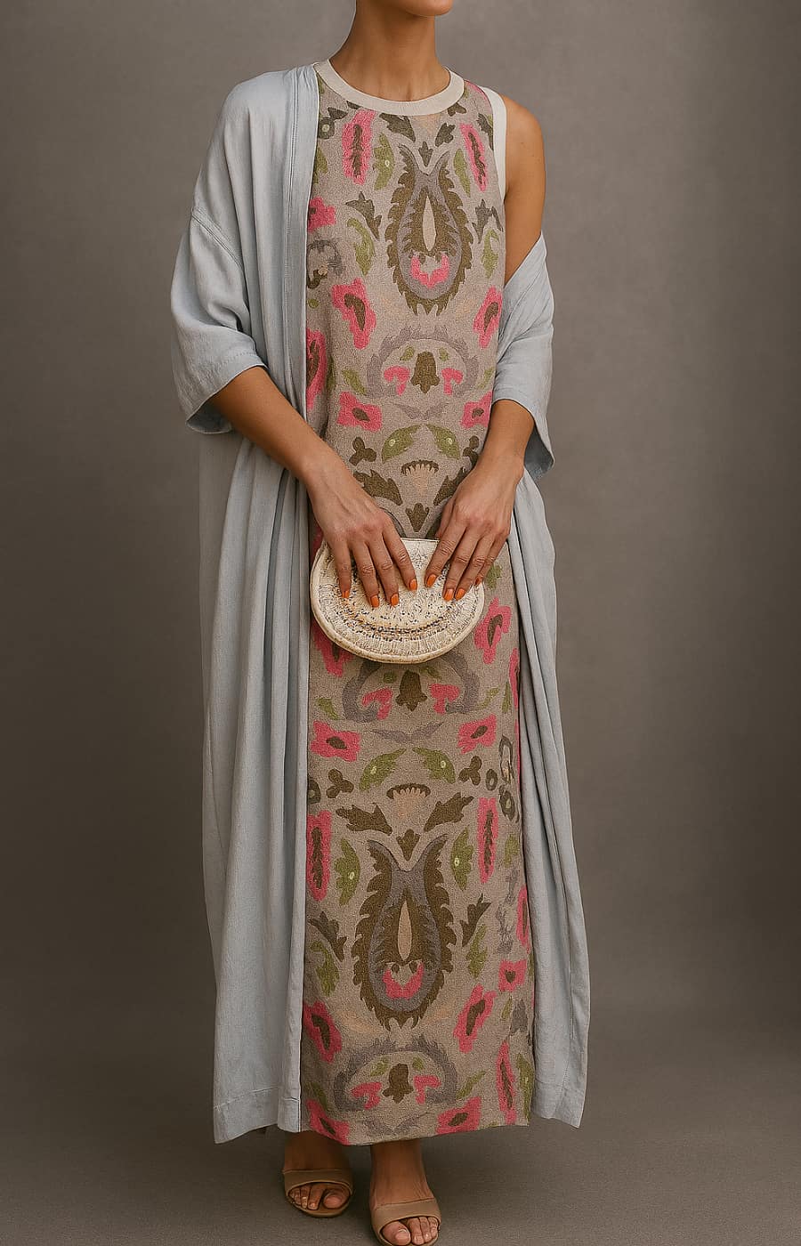 Arlisse - Premium-Zweiteiler: Kleid & Weste