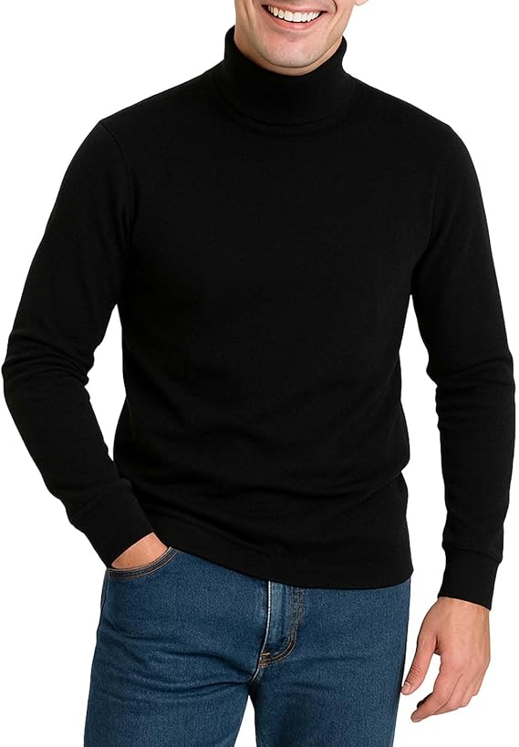 Edbert - Soft-Touch-Rollkragenpullover