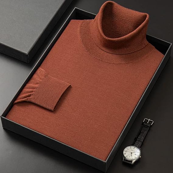 Edbert - Soft-Touch-Rollkragenpullover