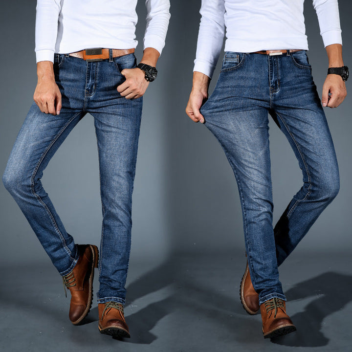 Elian - Schmal geschnittene Stretch-Jeans
