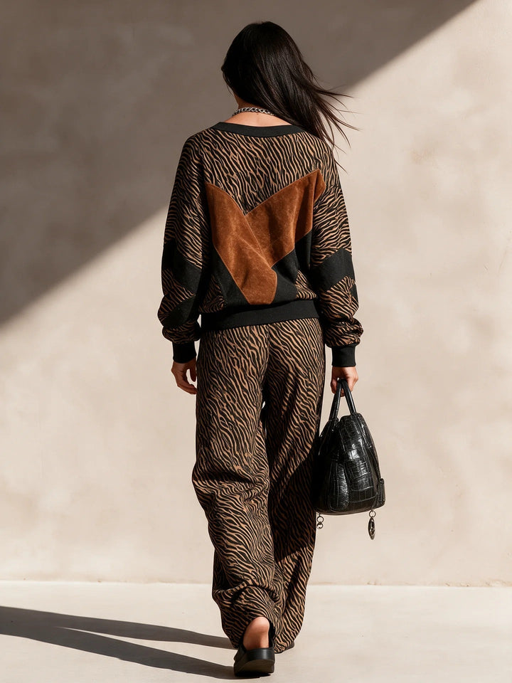 Jorie - Weiches Animalprint-Set