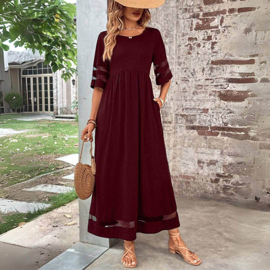 Acadia - Soft-Touch-Maxikleid