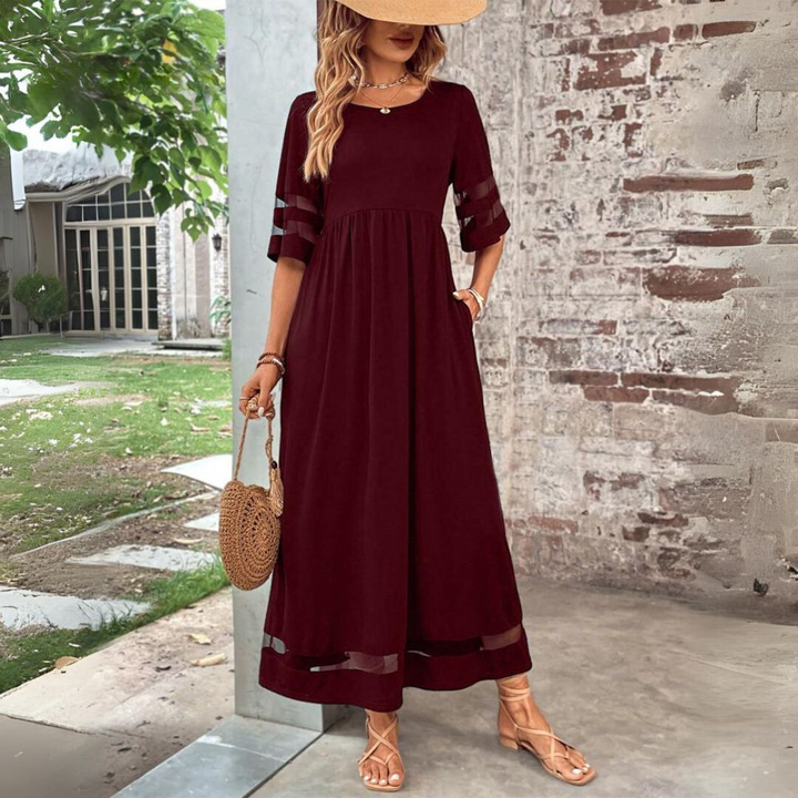 Acadia - Soft-Touch-Maxikleid