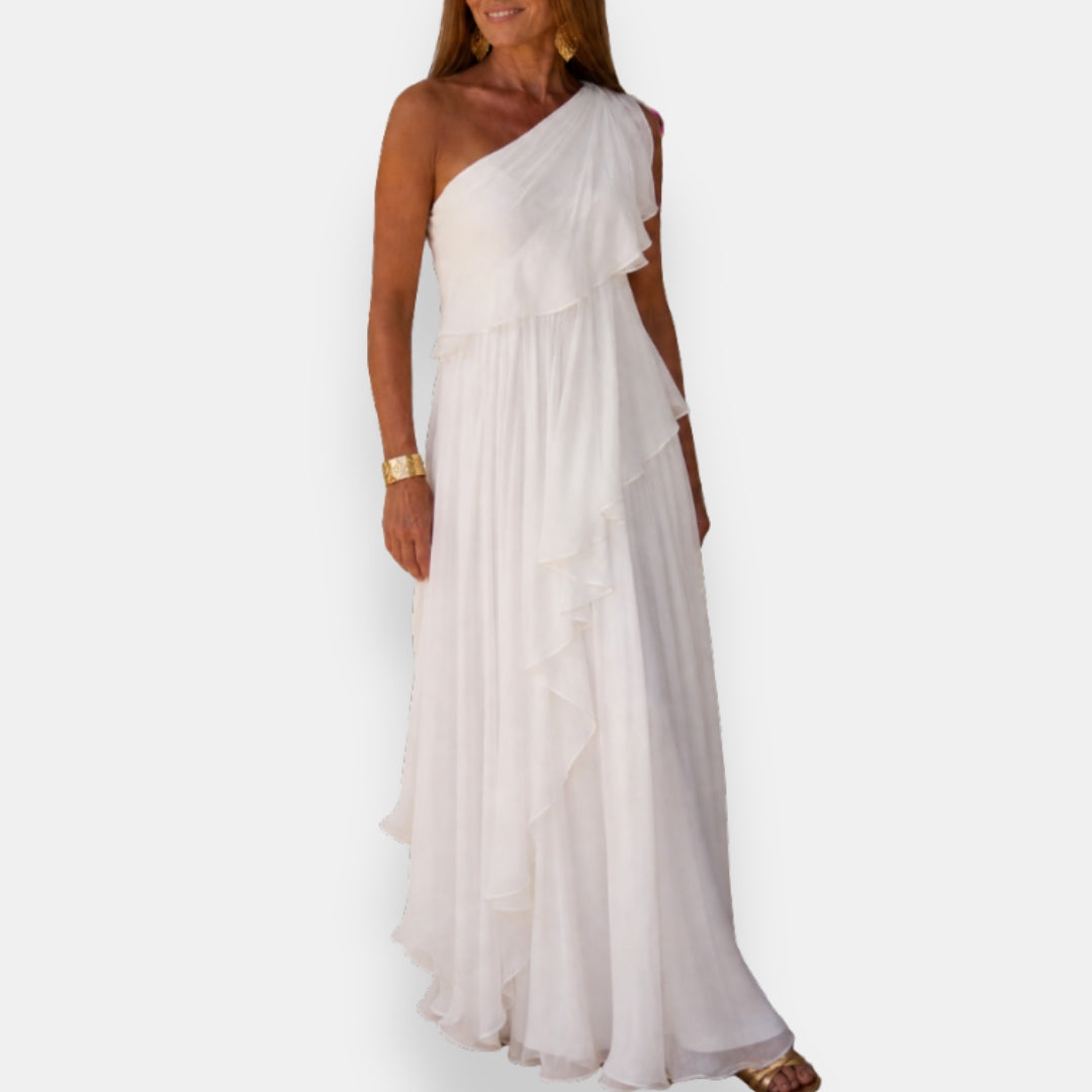 Heloisia - Luxuriöses One-Shoulder-Abendkleid