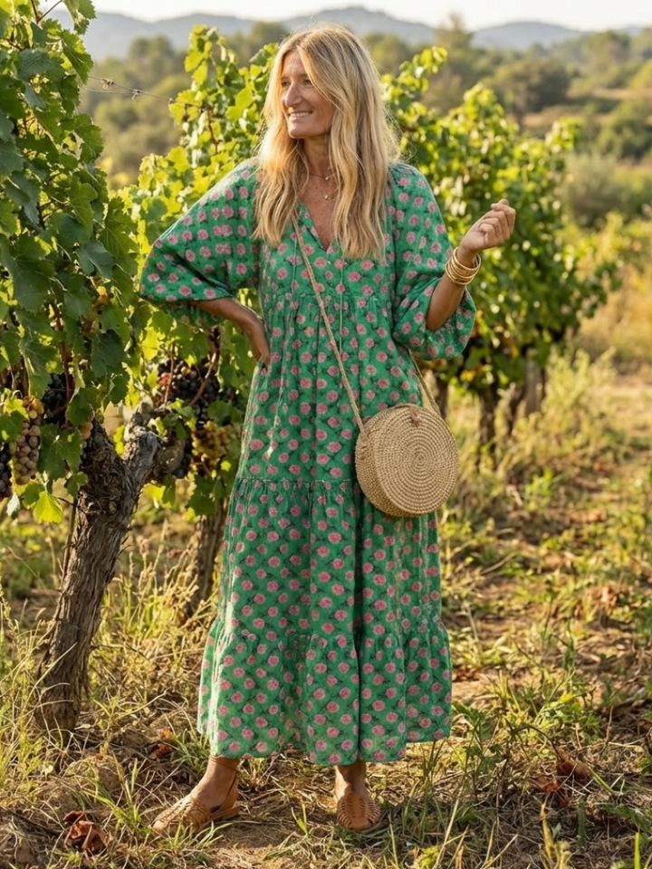 Emmera - Luftiges, gestuftes Sommerkleid