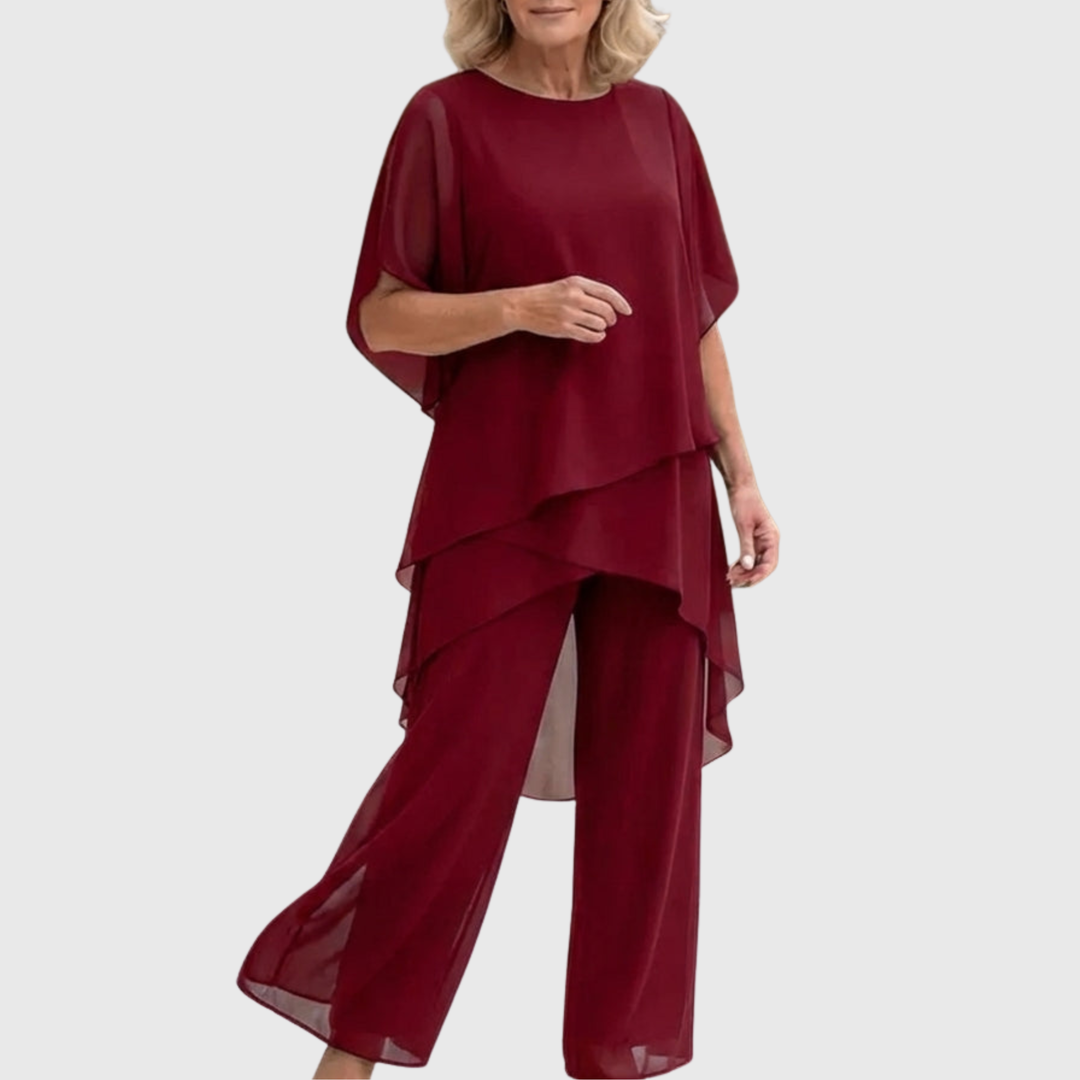 Elysanne - Luftiges zweiteiliges Kleid-Set