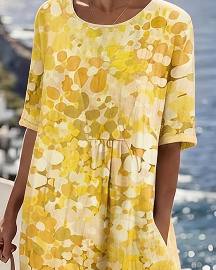 Adria - Midikleid in A-Linie mit weichem Griff