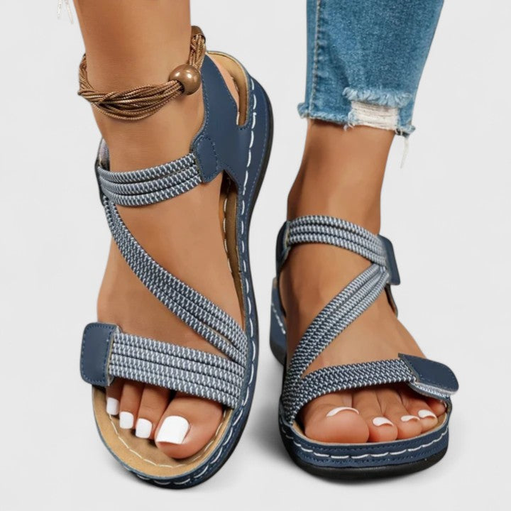 Francine - gepolsterte orthopädische Sandalen