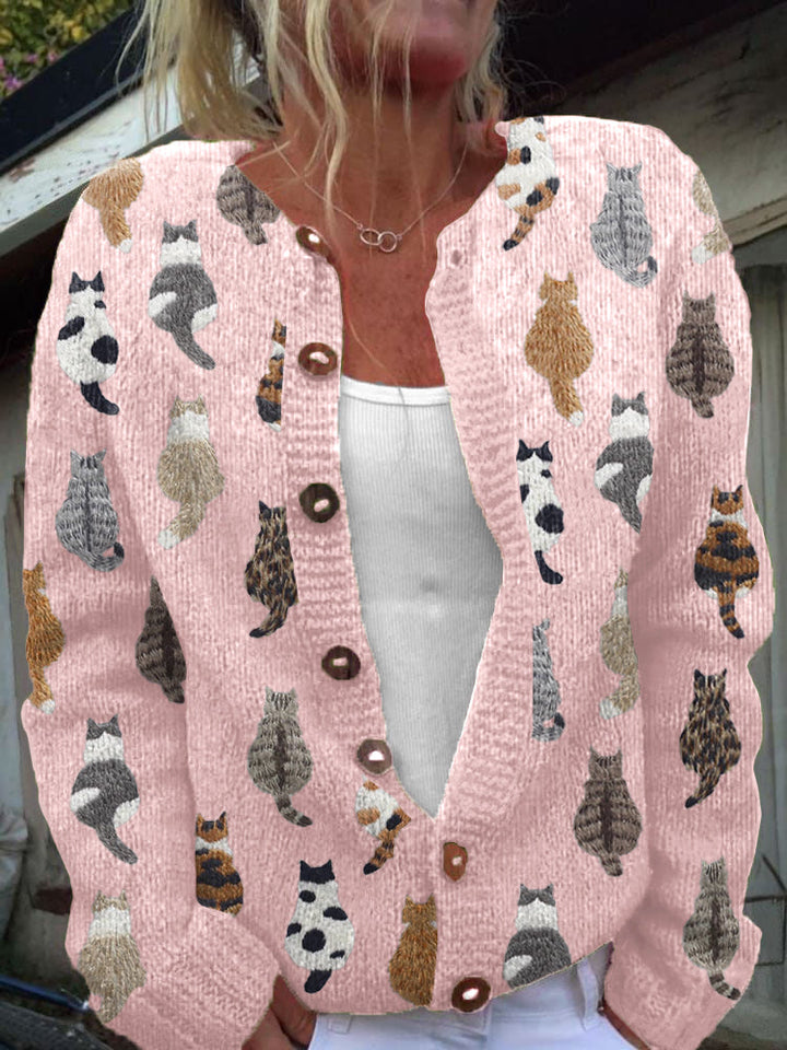 Prisca - Soft-Touch-Strickjacke