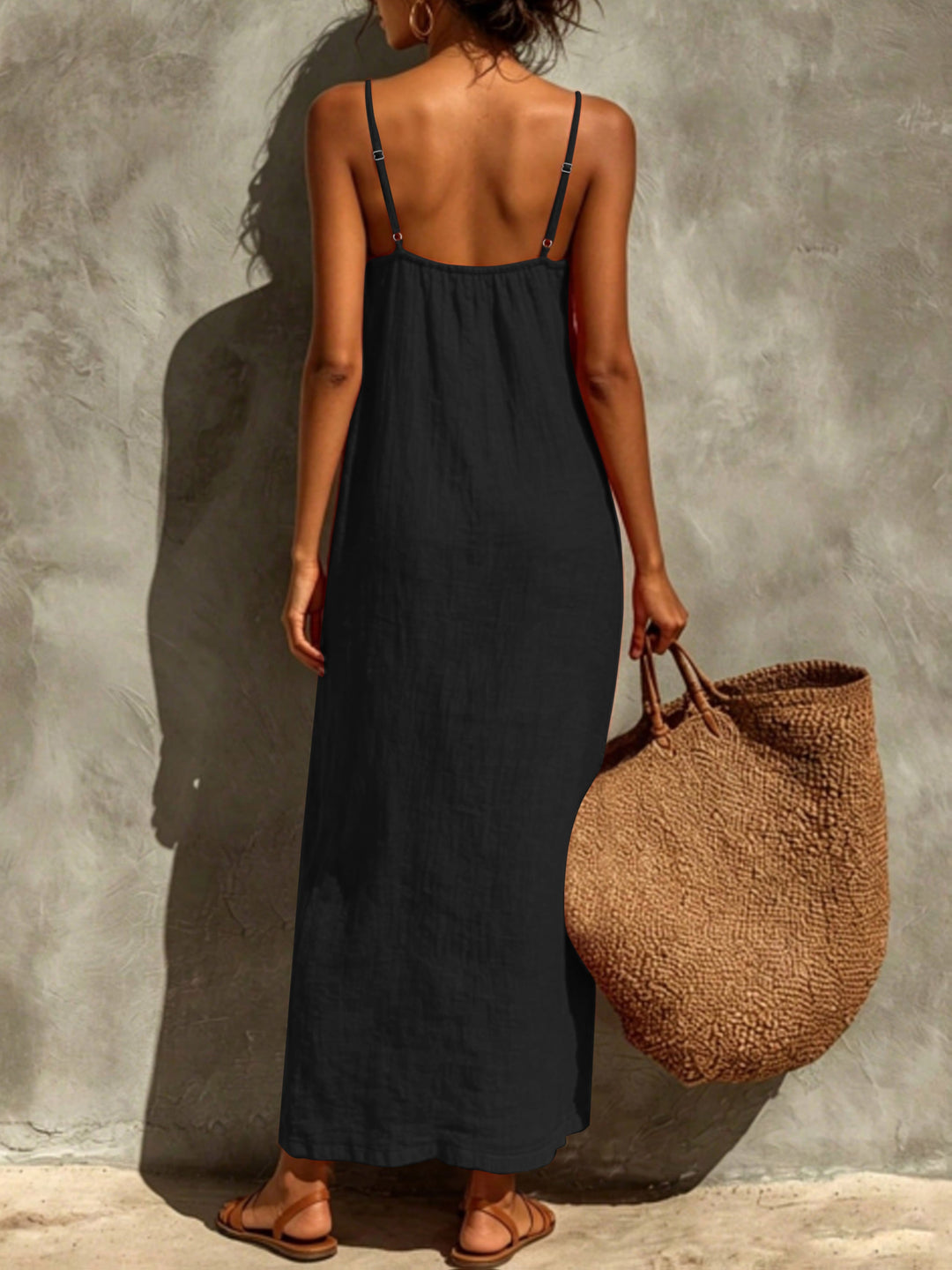 Ismeralda - Leichtes Maxikleid mit Trägern
