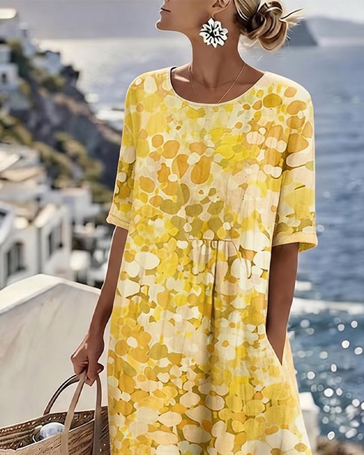 Adria - Midikleid in A-Linie mit weichem Griff