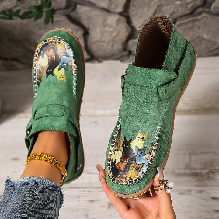Cara - Bequemer Slipper mit Schnallen-Detail