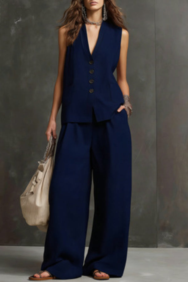 Heloise - Set aus atmungsaktiver Weste und weiter Hose