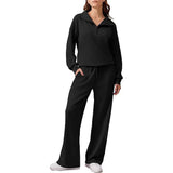 Maud - Legeres Half-Zip-Zweiteiler-Set