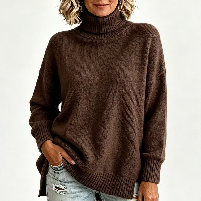 Bettina - Legerer Langarm-Strickpullover
